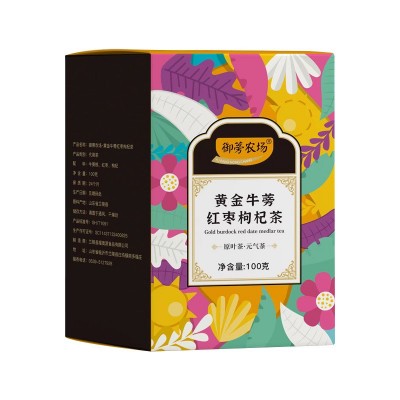 厂家批发黄金牛蒡红枣枸杞茶 100g组合花茶代用茶元气茶图4