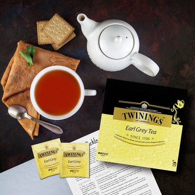 TWININGS川宁豪门伯爵100片酒店餐饮装红茶袋泡茶叶包临期特价图3