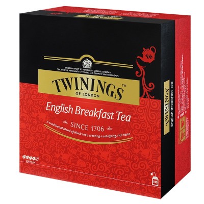 TWININGS川宁茶包英式早餐红茶袋泡茶100片餐饮酒店烘培临期捡漏图2
