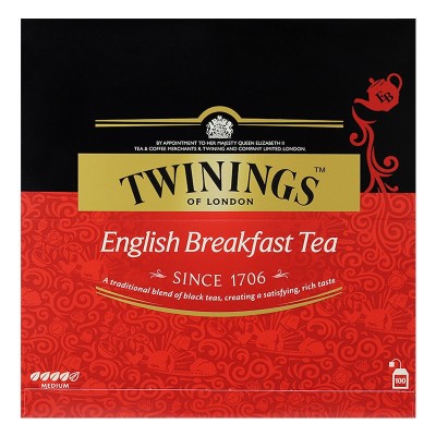 TWININGS川宁茶包英式早餐红茶袋泡茶100片餐饮酒店烘培临期捡漏图4