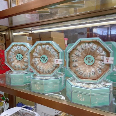 马来西亚溯源干燕窝金丝燕中大盏官燕盏圆角盏孕妇营养滋补送礼装图2