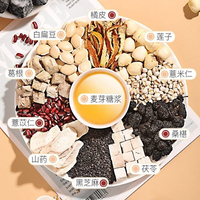福东海赤小豆薏仁茯苓糕伏湿薏湿糕芡实茯苓薏仁薏米赤小豆八珍糕图3