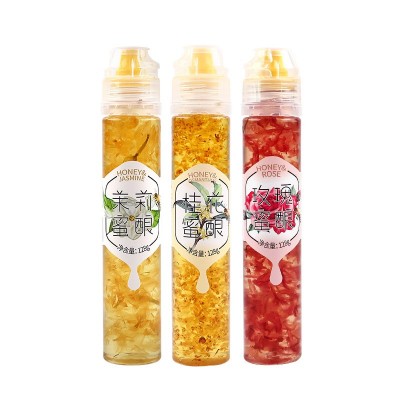 蜂蜜桂花蜜酿128g桂花酱冲调饮品家用蜜酿组合多口味厂家批发直供图5