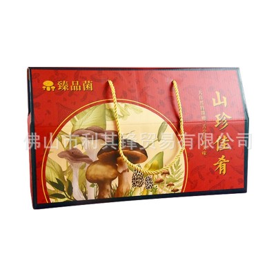 【中秋送礼】菌菇干货山珍礼盒装405g羊肚菌香菇社区团购员工福利图5