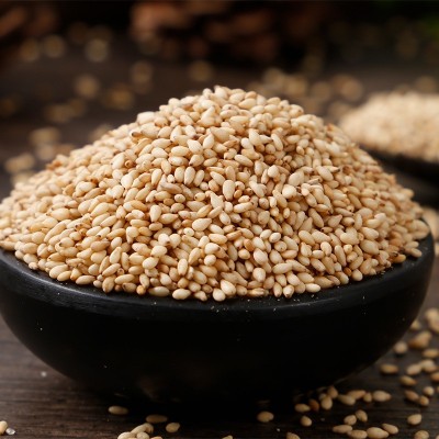 炒熟芝麻喜云祥批发白芝麻500g非脱皮芝麻磨粉炼油原料厂家批发