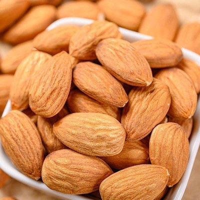 巴旦木仁新货2斤去壳大杏仁坚果零食罐装250烘焙原料批发批发厂