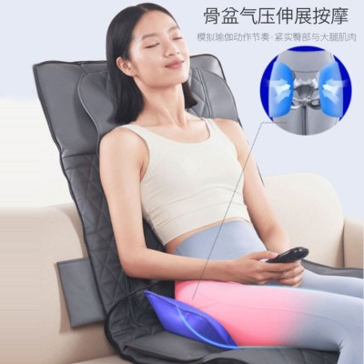 智能按摩床垫全身按摩躺垫颈椎腰部腰背部全自动家用靠垫按摩仪图3