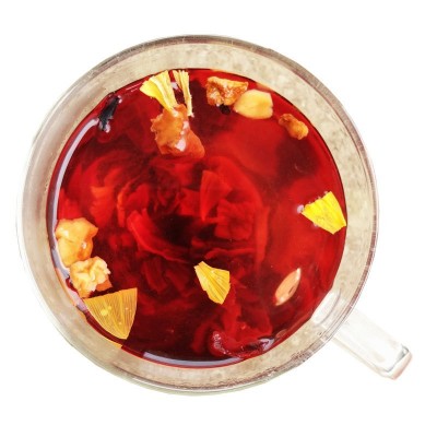 德国进口花果茶花草茶调味茶红茶花茶批发拿样品试茶小样15g/份图3