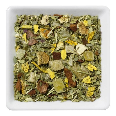 德国进口混合代用花草茶批发纤纤果香马黛茶山竹马黛茶散茶批发