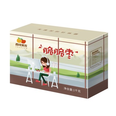 脆脆枣1000g箱装无核红枣酥脆独立小包 新疆红枣批发控价4 8.9图4
