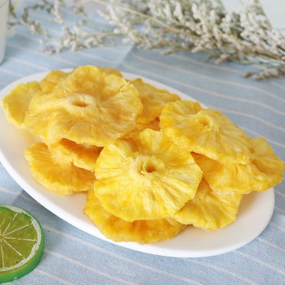 福建漳州新鲜 大 菠萝干凤梨干 凤梨块 散装 蜜饯果脯休闲小零食图2