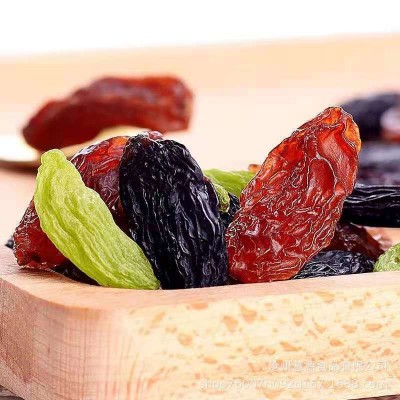 【严选】新疆四色葡萄干大量批发代发250g 新货混合提子干葡萄干图3