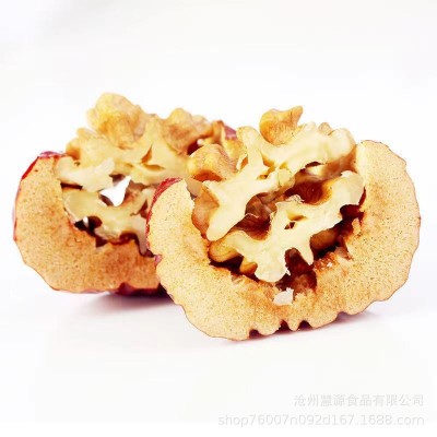 新疆和田大枣夹核桃250g 骏枣夹核桃散装独立装抱抱果红枣夹核桃图5