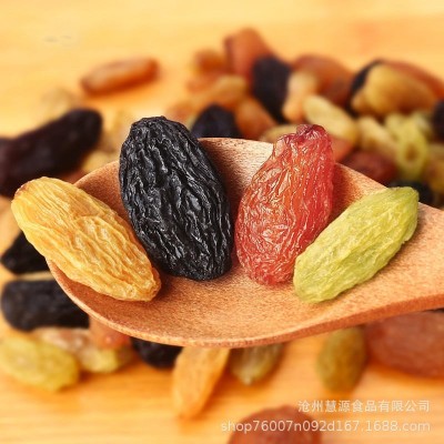新疆特产四色葡萄干大量批发代发500g 新货混合提子干葡萄果干图4