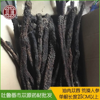 软油肉苁蓉甜软大芸1斤 荒漠肉苁蓉沙漠人参整根切片搭档锁阳泡酒