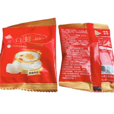 山喜之燕窝伴侣清润石蜂糖 蜂蜜罗汉果菊花15克*12包/盒手工熬制图5