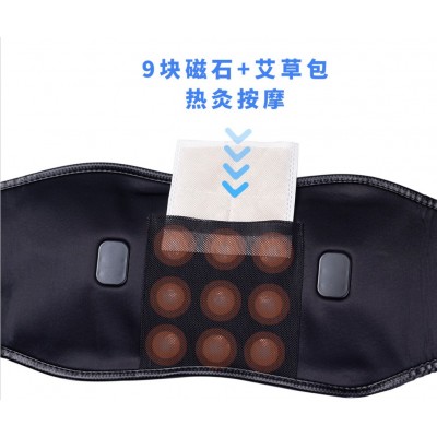 厂家批发零售腰部按摩器家用加热振动腰部按摩器图3