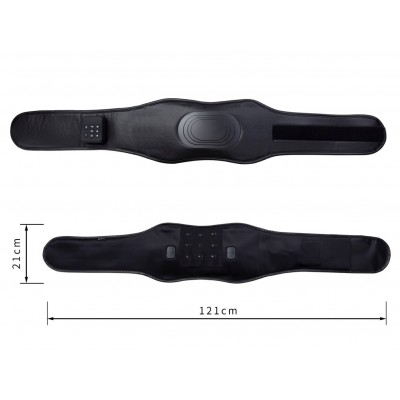 厂家批发零售腰部按摩器家用加热振动腰部按摩器