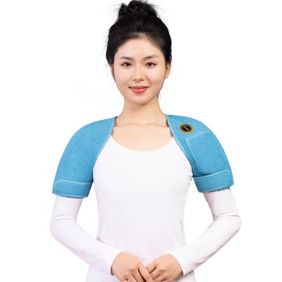 发热按摩护肩颈椎保暖坎肩睡觉男女士肩膀防寒肩部套热敷理疗加热图5