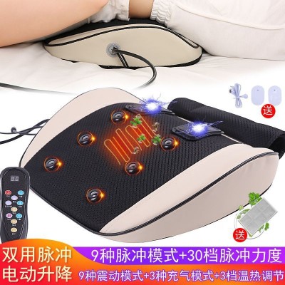 艾灸加热腰椎腰部按摩器仪器背部颈部颈椎脉冲靠垫腰间盘护腰神器图3