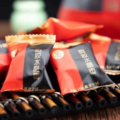 百年堂阿胶枣100g/袋山东阿胶水晶枣东阿蜜枣红枣工厂一件代发图5