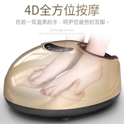 源头厂家足疗机家用全自动足部按摩仪揉捏加热脚底足底按摩器批发图2