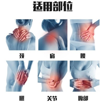 发热姜颈椎贴 家用富贵包贴艾叶贴艾草热敷颈椎贴空白贴地摊礼品图2
