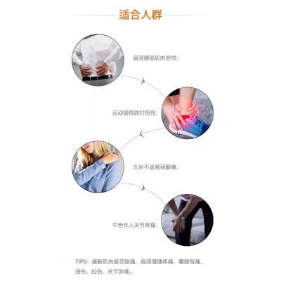 发热姜颈椎贴 家用富贵包贴艾叶贴艾草热敷颈椎贴空白贴地摊礼品图4
