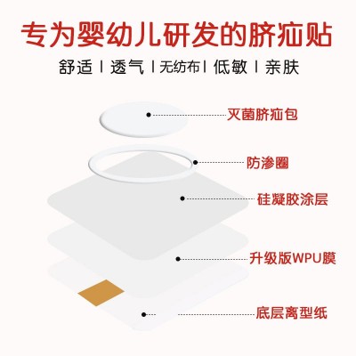 婴幼儿肚脐贴凸肚脐腹股沟凸起疝贴小儿透气脐贴疝婴儿疝贴图2