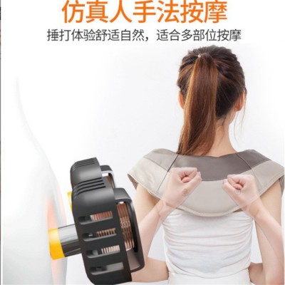 按摩披肩批发多功能颈椎颈肩按摩器厂家直销按摩加热披肩按摩礼品图5