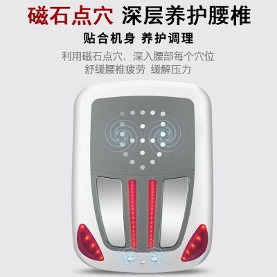 侨芯腰椎按摩器躺式智能腰椎枕家用腰部理疗仪曲度牵引矫正拉伸器