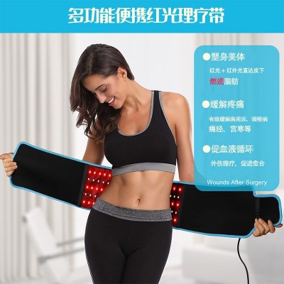 亚马逊爆款红光腰带红外理疗护腰保暖热敷暖宫护腰腹肌腰疼男女图2
