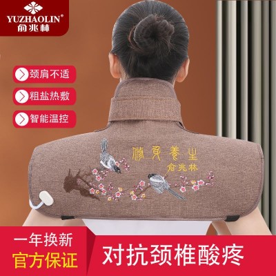 颈椎疼痛】俞兆林电热护肩护颈海盐粗盐热敷袋艾灸盐袋热敷包