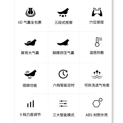 全自动足疗机穴位揉捏家用按脚器脚部小腿腿部足底足部脚底按摩器图4