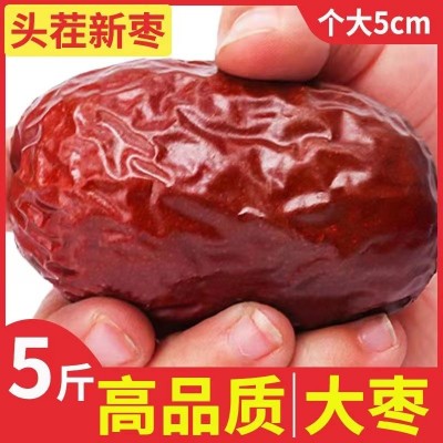 厂家直供新疆红枣和田大枣骏枣500g 干枣子代发肉厚核小零食红枣图4
