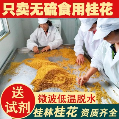 【厂家直销】桂花干特级商用真空冻干桂花批发干桂花香水桂花茶