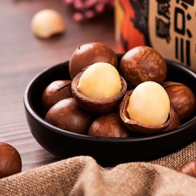 【三只松鼠_夏威夷果160g】休闲零食坚果特产干果奶油味送开口器图4