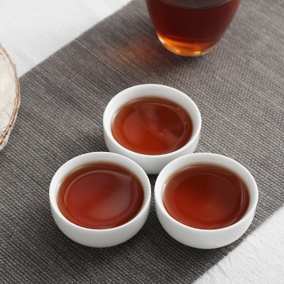 勐海老班章金芽普洱茶饼陈年七子饼357g普洱熟茶云南茶叶批发图4