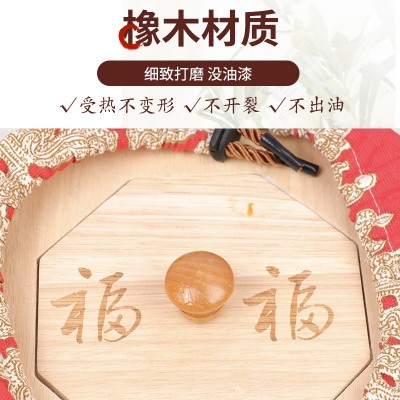 滤烟温灸宝热敷随身灸温灸盒艾灸馆家用艾灸盒艾条艾绒木质灸箱图4