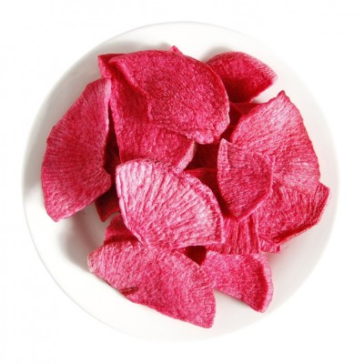 心里美萝卜脆片红萝卜干即食蔬菜脆片干儿童孕妇零食批发零售定制