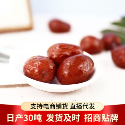 新疆和田大枣批发400g 特产玉枣骏枣煲汤煮粥枣零食大红枣