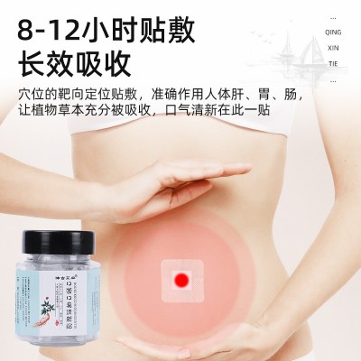 艾草【口苦口臭贴】脐贴口气清新肚脐贴中草药草本植物可OEM图2