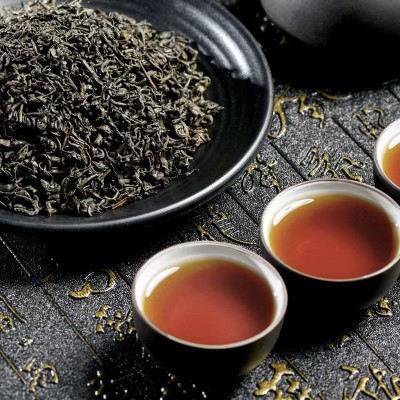 四川雅安藏茶工厂直供黑茶1号散茶250g牛皮纸袋装现货批发图3