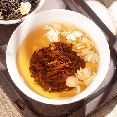 茉莉红茶特级浓香型2023新茶蜜香红茶金骏眉茉莉花红茶叶厂家批发图2