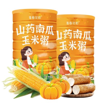 山药南瓜玉米糊粥 山药葛根玉米粥玉米糊500g 网红零食图5