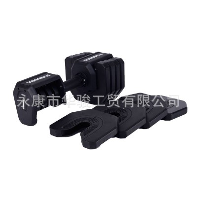 新品25公斤55磅可调节哑铃套装家用健身器材图4