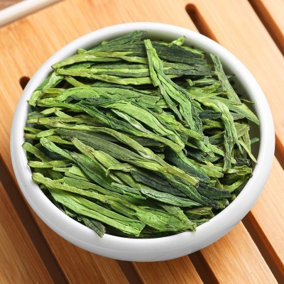 龙井茶2023新茶正宗杭州明前龙井绿茶豆香型春茶散装茶叶500克图3