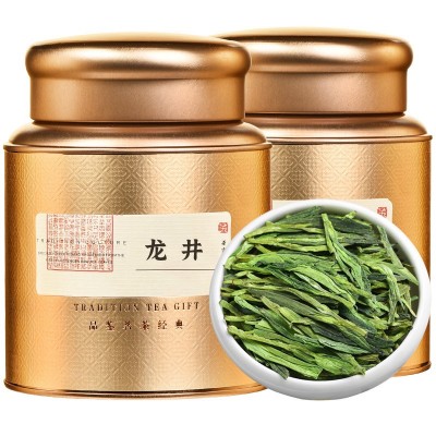 龙井茶2023新茶正宗杭州明前龙井绿茶豆香型春茶散装茶叶500克图4
