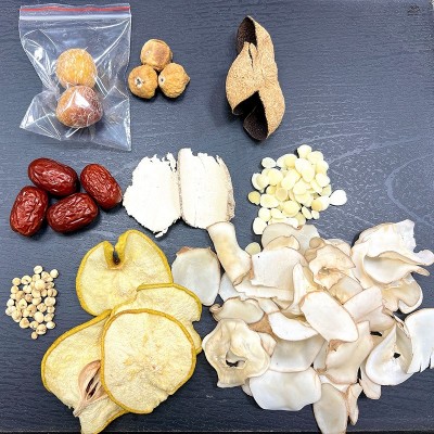 虎乳菌汤包 广东煲汤养生 精选药材 虎乳菌陈皮川贝海底椰雪梨片图3