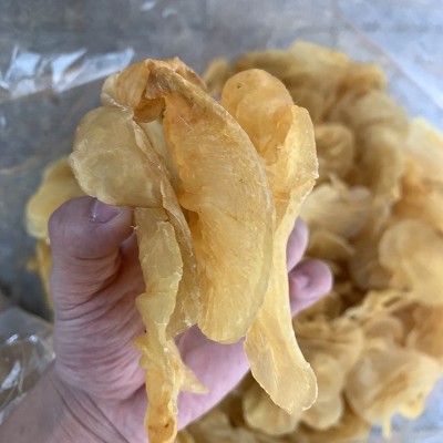 34头湛江赤嘴母胶 精选无油黄腊色厚肉 本港赤咀母肚鱼胶花胶干货图4